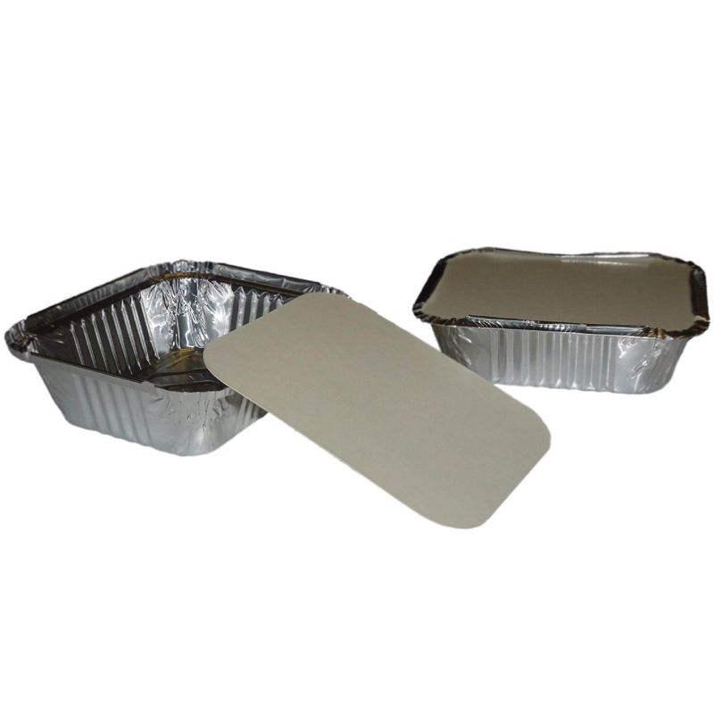 No1 Takeaway Aluminium Foil Food Restaurant Takeaway Containers With Lids x 2000 