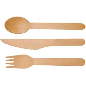 Birchwood Wooden Cutlery