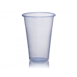 Blue 7oz Plastic Water Cups
