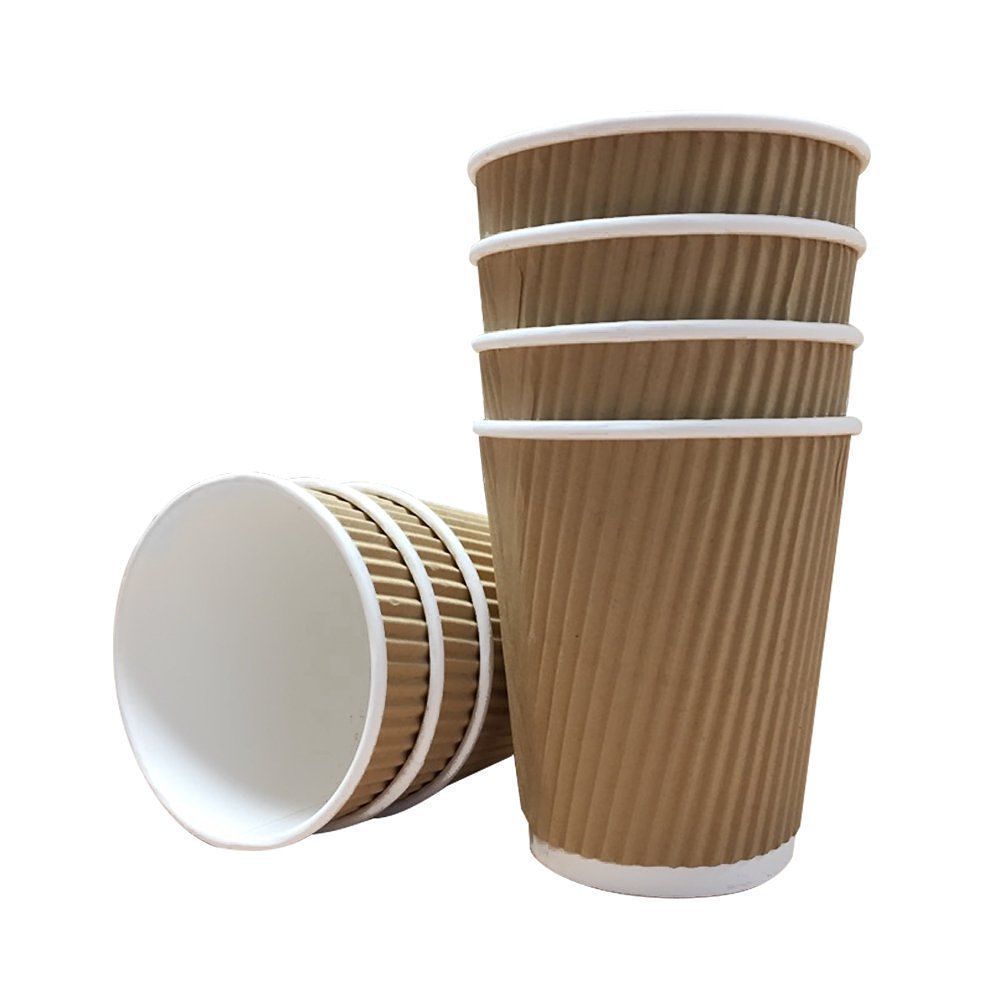 8oz Kraft Ripple Coffee Cup - We Can Source It