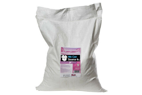 Premium Professional Bio Washing Powder 10kg Sack - Up To 250+ Washes ...