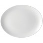 Pure White Oval Plate 10