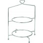 Savoy 2 Tier Cake Plate Stand 13