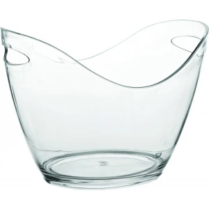 Large Champagne Bucket Clear 13.75" (35cm)